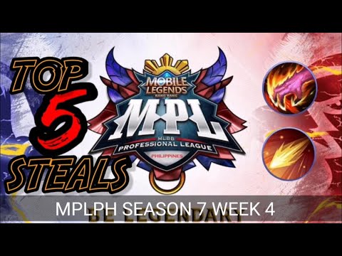 TOP 5 STEALS OF MPL-PH SEASON 7 WEEK 4