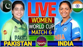 India Women vs Pakistan Women Cricket Live Commentary, Match 6 | IND W vs PAK W Live Match Today