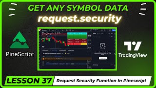 Request Security Function In Pinescript | Lesson 37 | Pinescript Course