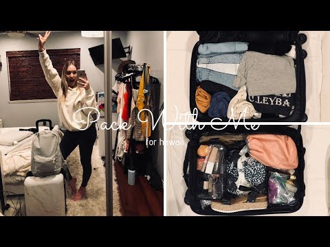 PACK WITH ME HAWAII 2019