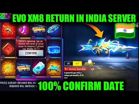 evo xm8 return confirm date | next evo gun return in free fire | evolution xm8 rutarn | ff new event