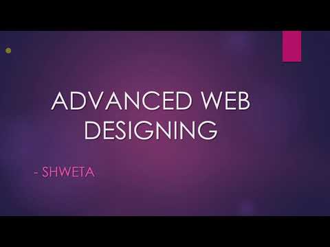 Chapter 1- Advanced Web Designing - Lecture 10