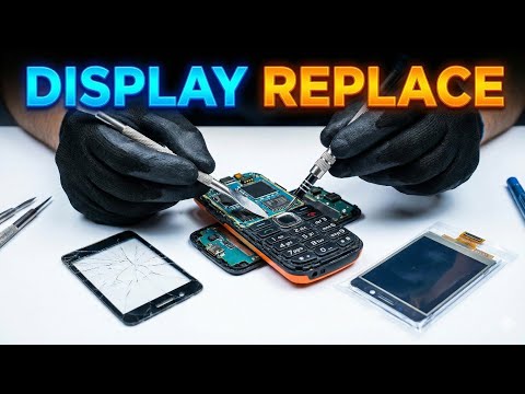 How to replace any display keypad phone 🙏🙏📱📱🤳#technology #mobile #repairing 