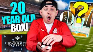 I PULLED A 1/1 From A 20 Year Old Box Of Exquisite Football! 🤯 *2006 Exquisite Football*