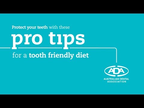 ADA - Protect your teeth with these pro tips for a tooth friendly diet