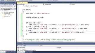 CPP 101   If und Switch