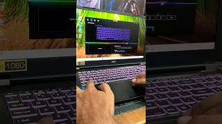 Acer Aspire 7 RGB keyboard light #gaming #laptop #gaminglaptop #acer #acergaming #youtubeshorts