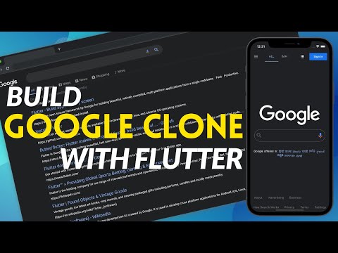 Flutter Responsive UI: Google Clone