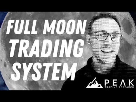 Full Moon Stock Market Trading System | Lunatic Strategy | Profitable Lunar Cycles