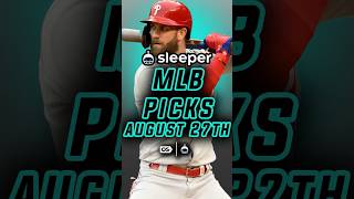 Best MLB Sleeper picks for today! 8/27 | Sleeper Picks Promo Code