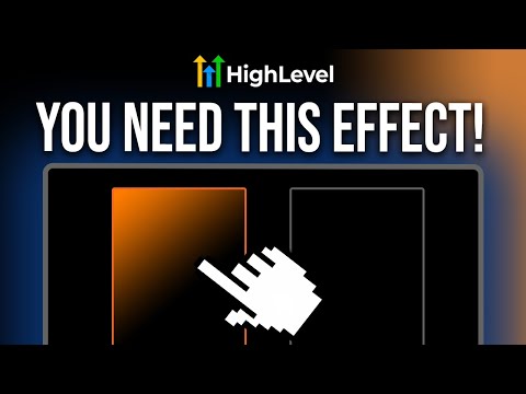 Insane Hover Effect for your GoHighLevel Website