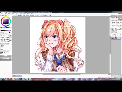 [SAI]詠晝Ehiru {speedpaint}