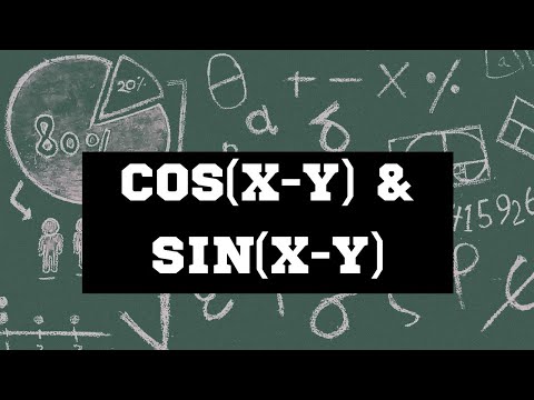 Solving cos(x-y) and sin(x-y) !  #jee #neet #maths #physics #visualization #education #trending