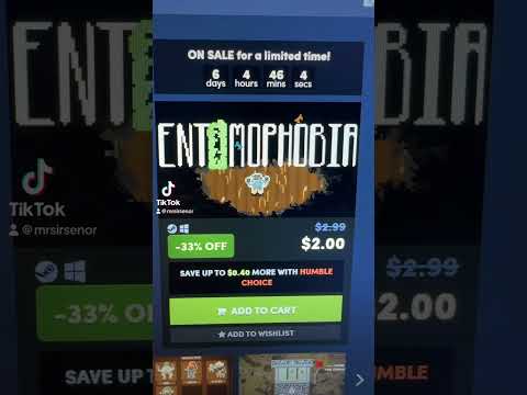 Entomophobia on Sale! #shorts #indiedev #gamedev