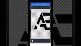 Professional logo design on Pixellab 🔥👌 #shorts #shortsfeed #pixellab