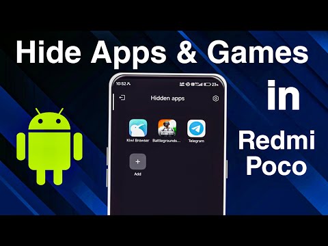 Redmi & Poco Users: Learn How to Hide Apps in Seconds🔥