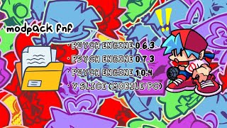 FNF Modpack V1 (Android/PC) Psych Engine & V-Slice by me :3