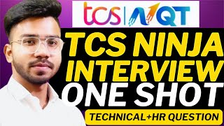 TCS Ninja Interview Questions in 1 Video🔥| TCS NQT Interview Questions and Answers