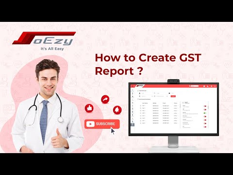 HOW TO CREATE GST REPORT| Soezy Software for Pharmacy | Pharmacy Retail Software