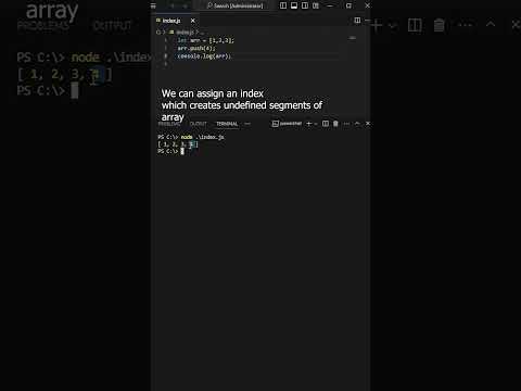 JavaScript Arrays: Don't Be Afraid to Change Their Size Grow and Shrink As Needed