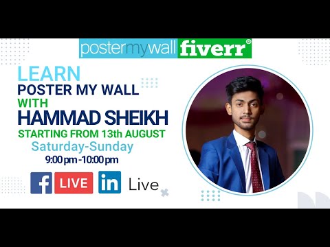 Learn PosterMyWall & Freelancing | Live Session | Day 2