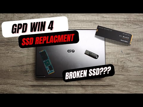 GPD Win Max 2: SSD Repair/Upgrade!