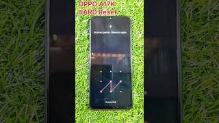 How To Hard Reset OPPO A17k ⚡ How To Unlock Screen Lock 🔒 In OPPO Mobile 🔥🔥#shorts #viral #hardreset