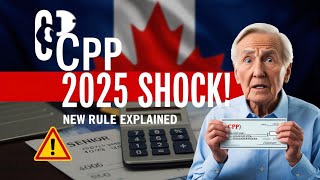 Canada Pension Shock 2025: New CPP Rule Explained — Is Your Retirement Money Safe?