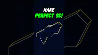 Make Perfect 3D in Geometry Dash! #geometrydash