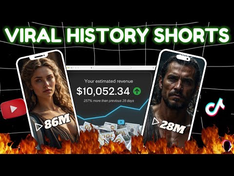 Create Viral AI History Shorts & Earn $3000 Per Month for Free Using Virbo AI