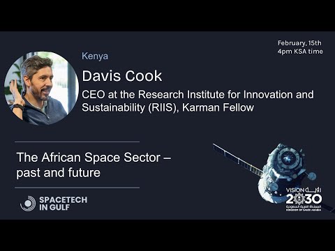 Davis Cook - "Exploring Advancements in the African Space Industry"