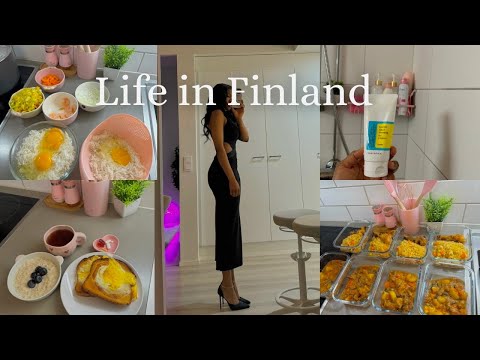 Days in my life in Finland | Living alone diaries | Cooking, Grocery shopping | Life of an introvert