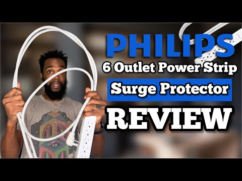 Philips 6 Outlet Power Strip Surge Protector Review