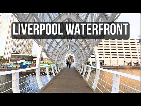 Liverpool Waterfront Walk POV | Albert Dock to City Centre | Real Sound 4K