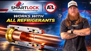 NO MORE BRAZING | Would YOU Try These Fittings? | SmartLock At AHR 2026