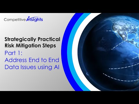 Part 1: Address End to End Data Issues using AI - Strategically Practical Risk Mitigation Steps