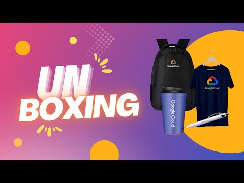 Google Sends Me Amazing Goodies || Unboxing Google Cloud Facilitator Program 2022 Swags #googleswags