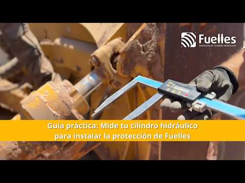 Cómo medir tu cilindro hidráulico para instalar un fuelle correctamente 🛠️ | Fuelles.cl