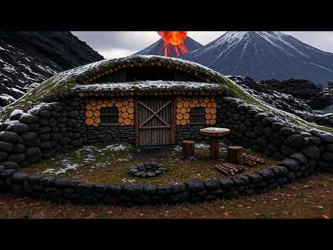From Urban Life to Wilderness: Super Cost-Effective Self-Built Wooden House