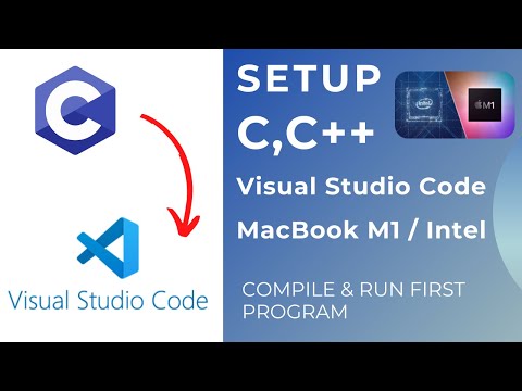 How to setup/run C, C++ in Visual Studio Code in Apple OS Macbook M1 / Intel -- Code With Pankaj