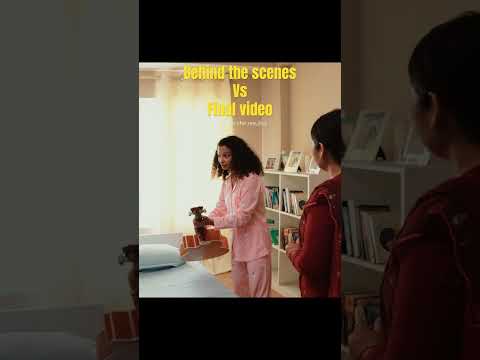 Bts vs final video |  #filmmaking #dop