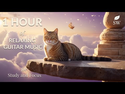 🐱 Zen Cat: 1 Hour of Gentle Acoustic Guitar & Feline Calm for Deep Focus, Meditation, and Relaxation