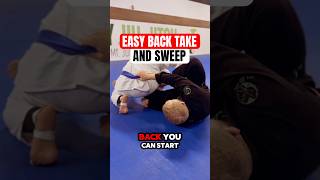 Easy back take and sweep! #bjj #bjjlifestyle #jiujitsulifestyle