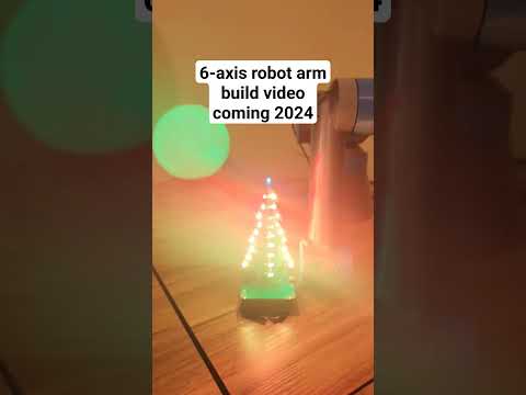 6 axis robot almost completed