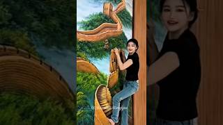 Beautiful design mural art painting on wall #muralart #muralproject #muralwork #painting #artist