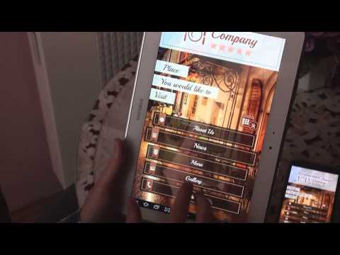 📱 Restaurant Mobile App With CMS - Phonegap Build / Cordova (Android) ᴴᴰ