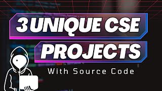3 Unique Major Project Ideas with Source Code 🧑‍💻 CSE Projects by Codelopment | CSE 2026