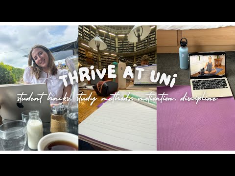 THRIVING at UNI || the cheat codes for student life
