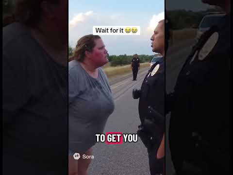 🚔Karen gets destroyed by police officer🚔 #aishorts #funny #wtf #memes #karen #viral #sora2 #ai