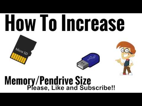 Increase micro SD card or pen drive size easily  From 2GB To 16GB | Tech games and apps